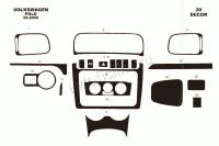 Volkswagen Polo 2009-2017 декоративные накладки (отделка салона) под дерево, карбон, алюминий