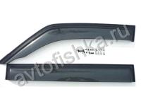 Mitsubishi Pajero 3 и Pajero 4 дефлекторы окон в стиле оригинал, ветровики широкие, комплект 4 шт.