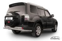 Защита заднего бампера Arbori d76 MITSUBISHI PAJERO IV 2006-