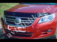 Дефлектор капота темный с надписью VW Tiguan 2007-