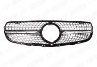 Mercedes-Benz GLC-Klasse X253 2015 - 2019 Решетка радиатора под камеру Diamond Sport черная