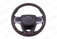 Toyota Land Cruiser LC 200 2007 - 2012 Руль GR коричневое дерево