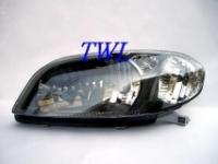 Toyota Vios, Saluna (03-05) Taiwan type фары передние черные, комплект 2 шт.