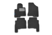 Коврики в салон HYUNDAI Santa FE 2010->, внед., 4 шт. (текстиль)