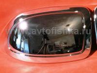 Chevrolet Tahoe, Suburban, Avalanche, GMC Yukon, Denali (99-06) накладки на боковые зеркала хромированные, комплект 2 шт.
