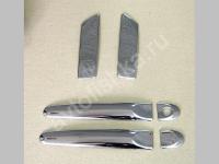 Nissan Juke (2010-) хромированные накладки на дверные ручки из нержавеющей стали