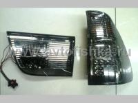 BMW X5 (98-06) фонари задние светодиодные тонированные, комплект 2 шт.