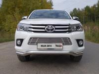 Toyota Hilux (15–) Защита передняя (кенгурин) 76,1 мм