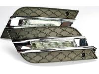 Mercedes W164 ML (10-12) дневные ходовые огни DRL переднего бампера, комплект 2 шт.