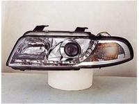 Audi A4 (94-98) фары передние линзовые, с указателем поворотов, хромированные