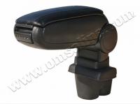 Peugeot 207 (06–) Подлокотник с боксом, чёрный (Abs - кожзам.)