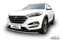 Защита переднего бампера Arbori d42 HYUNDAI Tucson 4WD 2015-