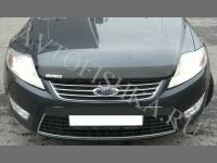 Дефлектор капота темный с надписью Ford Mondeo 2007-2010