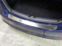 Hyundai Elantra (16–) Накладка на задний бампер (лист шлифованный)