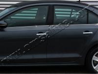 Volkswagen Jetta (2010-) хромированные накладки на дверные ручки из нержавеющей стали
