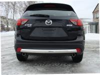 Mazda CX-5 (12–) Защита задняя (центральная) 75х42 мм