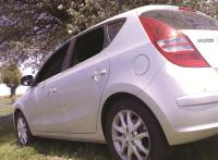 Hyundai i30 (07–) Нижние молдинги стекол, нерж., 4 части
