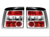 Opel Vectra A (89-92) фонари задние красно-хромированные, комплект 2 шт.