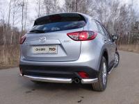 Mazda CX-5 (15–) Защита задняя (уголки) 75х42 мм