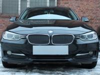 BMW 3 серия (11–16) Защита радиатора Premuim, чёрная, верх