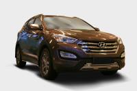 Декоративные элементы воздухозаборника d16,Hyundai Santa Fe 2013- хром, HYSF.97.2350