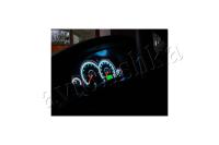 Ford Focus MK1 светодиодные шкалы (циферблаты) на панель приборов - дизайн 1