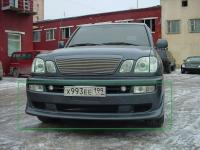 Toyota Land Cruiser 100, Lexus LX 470 (98-07) Юбка JAOS на переднего бампера