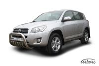 Защита передняя Arbori d76 низкая с защитой картера TOYOTA RAV-4 2009-2010
