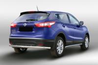 Защита задняя d60,Nissan Qashqai 2014-, NQSH.75.5079