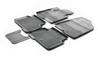 Hyundai Santa Fe (12–/15–) Коврики салона (полиуретан), чёрные