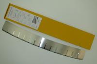 Chevrolet Lacetti (04-) 5 дверн. накладка на задний бампер профилированная с загибом, к-кт 1шт.