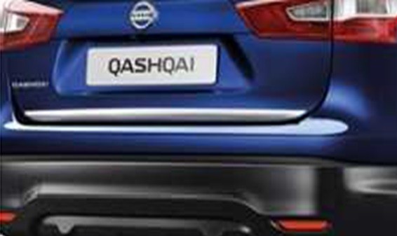 Nissan Qashqai (14–) Накладка на кромку крышки багажника, ABS хром.