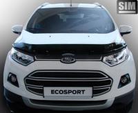 Ford Ecosport (14–) Дефлектор капота, темный