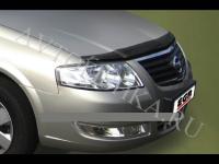 Дефлектор капота тeмный BREEZE Nissan Almera Classic 2006-
