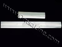 Volkswagen Passat B5 (00-05) накладки порогов дверных проемов из нержавеющей стали, комплект 4 шт.