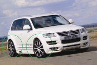 Volkswagen TOUAREG GP (07-10) Расширители арок JE DESIGN