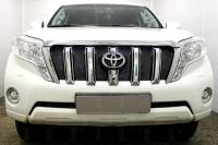 Toyota Land Cruiser Prado (13–) Защита радиатора Premium, чёрная