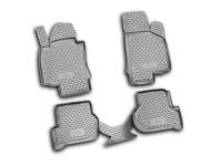 Skoda Octavia (09–12) Коврики в салон, 4 шт. (полиуретан), чёрные