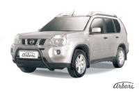 Защита передняя Arbori d57 низкая черная NISSAN X-TRAIL 2007-2010