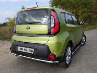Kia Soul (13–) Защита задняя 42,4 мм