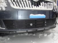 Skoda Fabia (11–) Защита радиатора, чёрная
