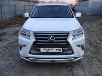 Lexus GX (13–) Защита передняя нижняя (двойная) 76,1/75 мм