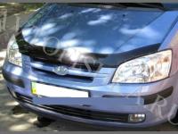 Дефлектор капота темный Hyundai Getz 2002-2004