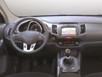 Kia Sportage (10–13) Окантовка на спидометр, нерж.