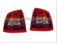 Opel Astra G (98-04) хэтчбек фонари задние красно-тонированные, комплект 2 шт.