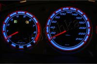 Nissan Primera P11 светодиодные шкалы (циферблаты) на панель приборов