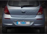 Hyundai i20 (13–) Накладка над номером на дверь багажника, нерж., 1 часть (FACELIFTхэтчбек5D )