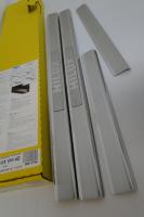 Накладки на внутренние пороги с надписью, нерж. сталь, 4 шт. (4D) Alu-Frost 08-0766 для TOYOTA Hilux