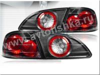 Toyota Corolla (98-02) фонари задние карбоновые, дизайн Altezza, комплект 2 шт.