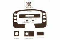 Ford Transit 1995-1997 декоративные накладки (отделка салона) под дерево, карбон, алюминий
